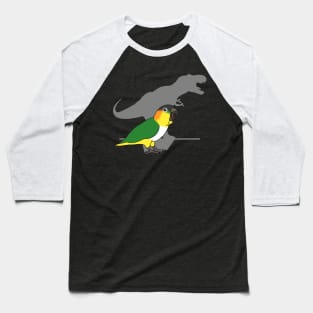 t-rex black headed caique Baseball T-Shirt